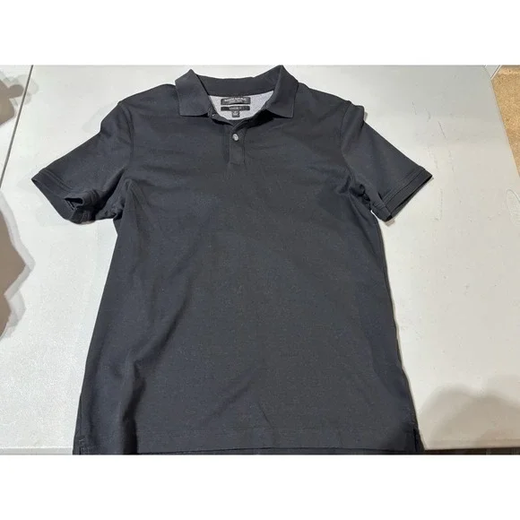 Banana Republic Polo Shirt Adult Medium Black Casual‎ Golf Rugby Outdoor Men