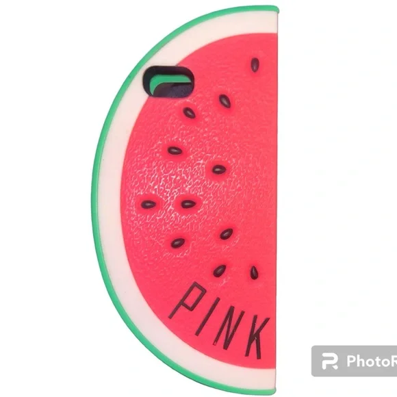 PINK by Victoria’s Secret Silicone Watermelon Shaped Phone Case for IPhone 5/5S