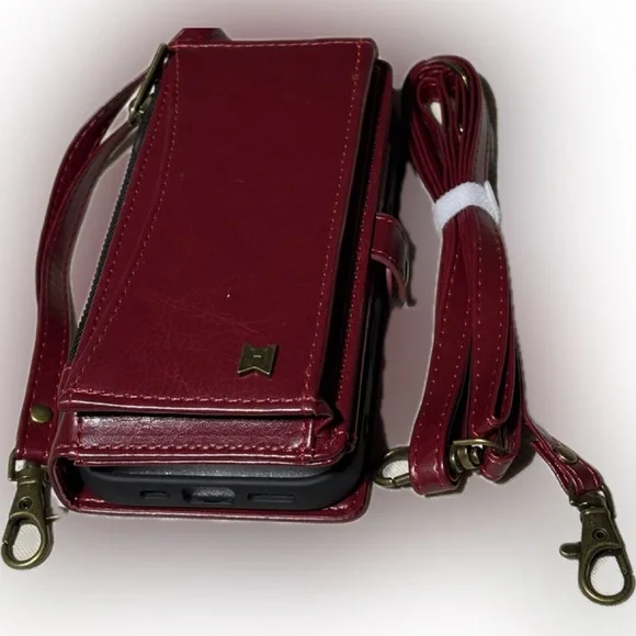 MEGSHI Wallet-style Polyurethane Leather iPhone Case