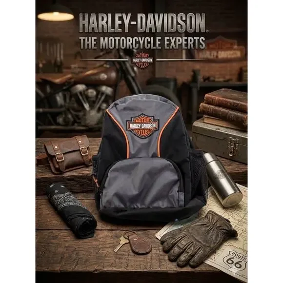 Harley-Davidson Shield Logo Backpack