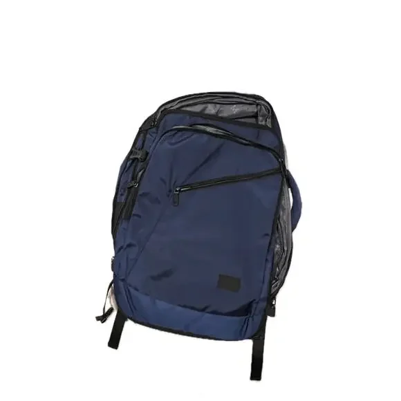Matein Clamshell Blue Black Padded Backpack