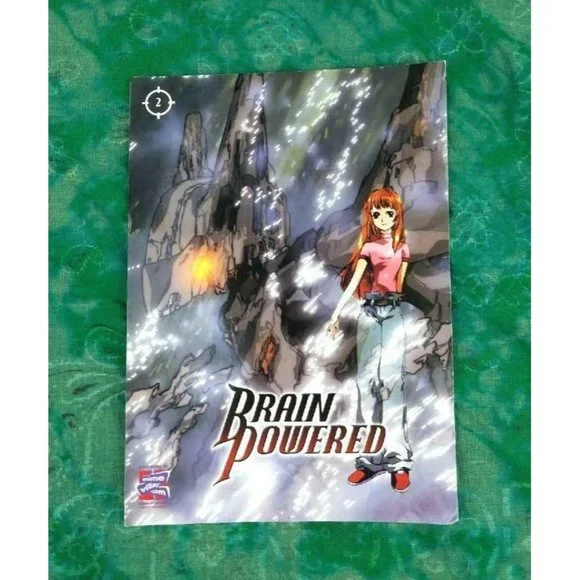 Anime Brain Powered Powerd Post Card Vintage Promo Item Series Sunrise Tomino