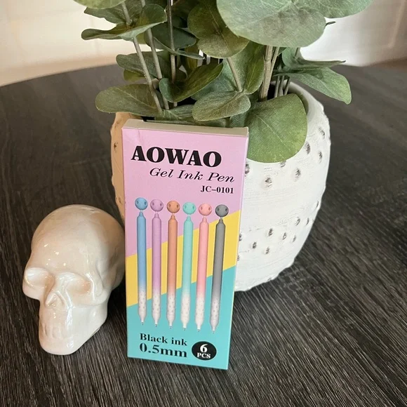 Pastel Gel Ink Pens - 6 Pack