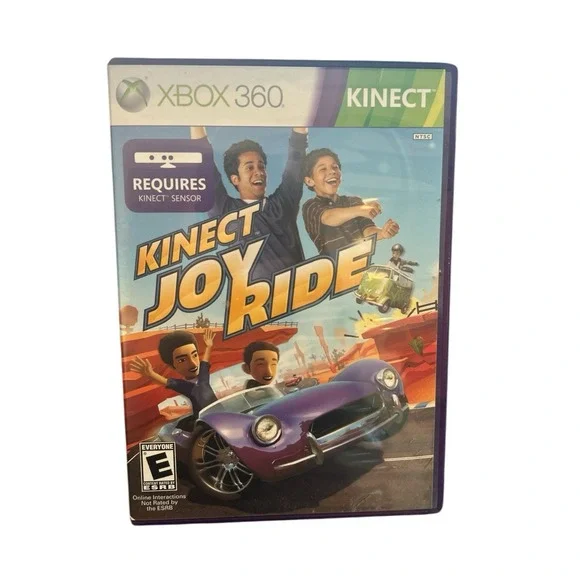Kinect Joy Ride (Microsoft Xbox 360, 2010) Brand New Sealed Xbox Kinect Game