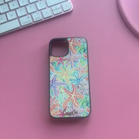 Colorful Starfish iPhone 13 Mini Case – Beachy & Vibrant Design by CaseOn