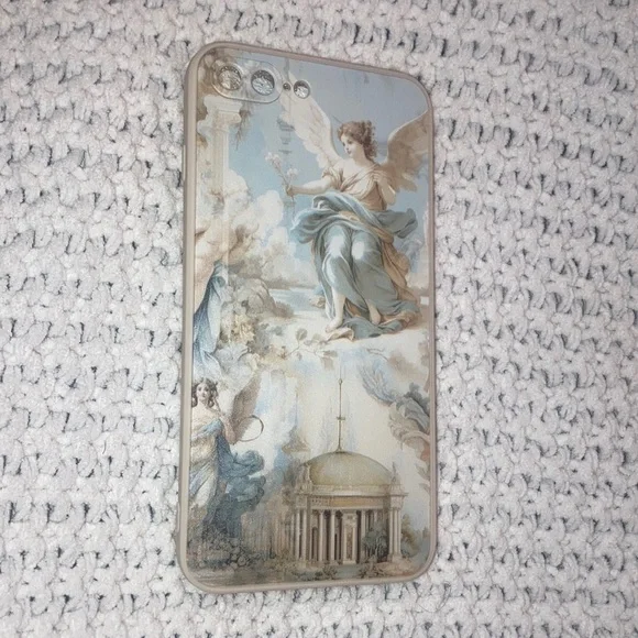 angel renaissance painting iphone 7p/8p case