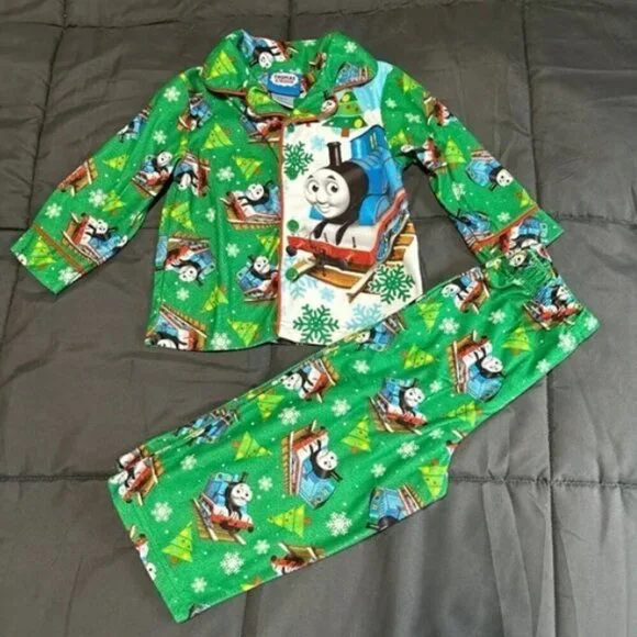 Thomas & Friends Christmas Pajamas 2T