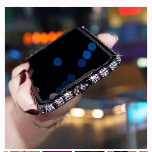 Clearance iphone X rhinestones Case