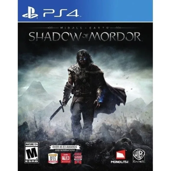 Sony PlayStation 4 Shadow of Mordor Middle Earth Video Game