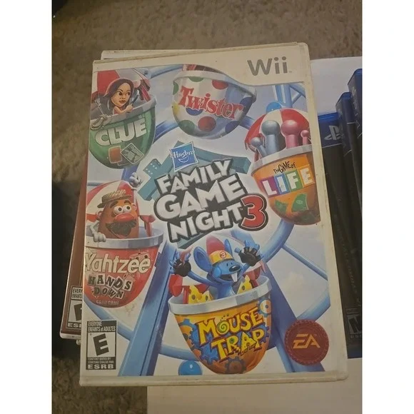 Hasbro Family Game Night 3 Nintendo Wii Brand New & Factory Sealed!