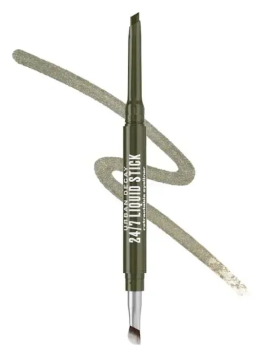 24/7 Liquid Stick Retractable Waterproof Eyeliner + Brush, Dirty Martini, New