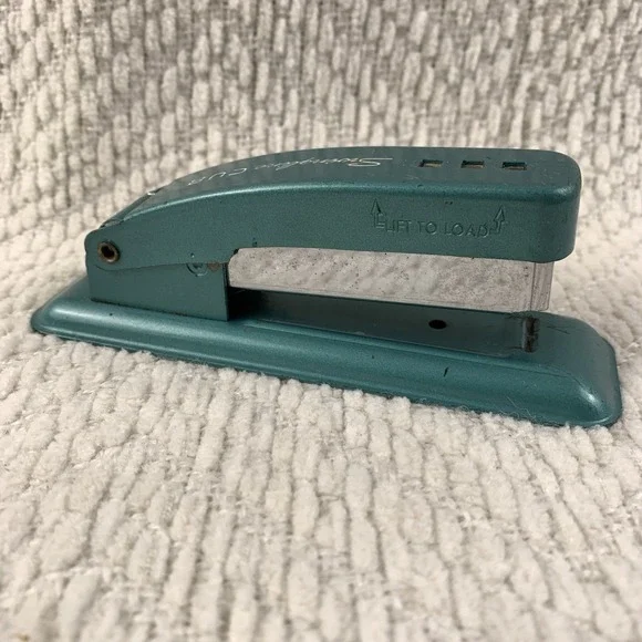 Vintage Swingline CUB Stapler Teal Made in USA‎ Teal Green 5.25