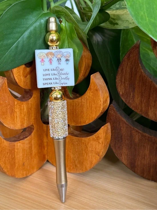 ✨ Handmade Beaded Pen   Silicone Pen | Stylish Everyday Writing + Refill✨