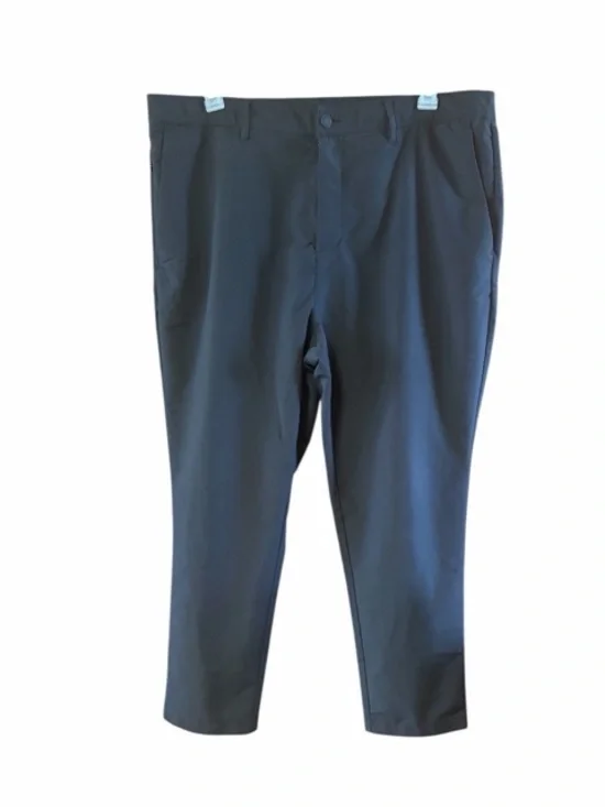Banana Republic Men's Black‎ Flat Front Dress Pants