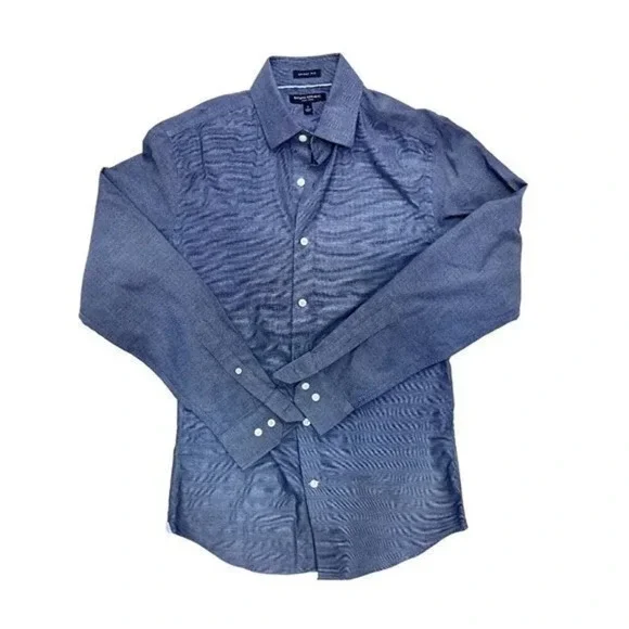 Banana Republic Non Iron Grant Fit Button Down Shirt S