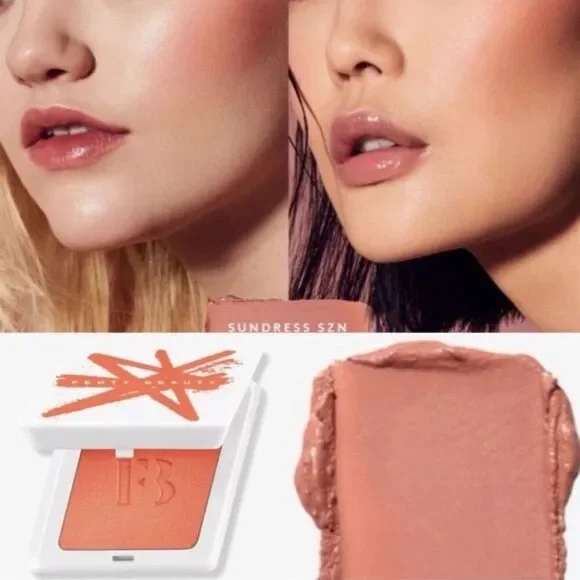 Fenty Beauty Cheeks Suede Powder Blush‎ Sundress SZN Matte Finish