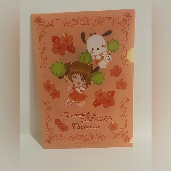 2023 Cardcaptor Sakura Pochacco and PomPompurin Single Pocket Folder Size A5