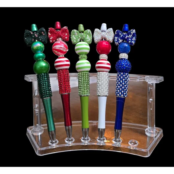 Handmade‎ Stationery Pens Christmas Colors Price per Pen