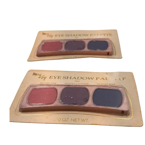 Vintage NWT Mary Kay Eye Shadow Palette Frosted Pink Frosted‎ Makeup 0432