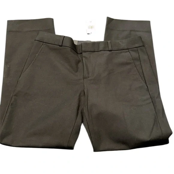 Banana Republic Ryan Black Dress Pants Straight Leg size 6S new with tags