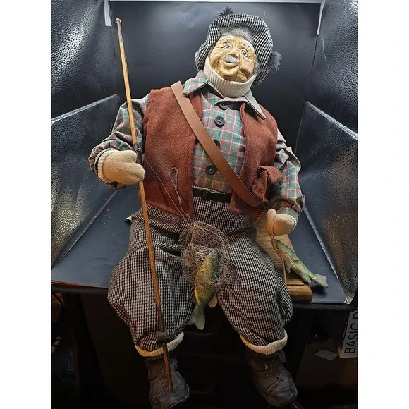 1991 Gus Griswald Fisherman Extraordinare By Timeless Collectibles By Bouquet...
