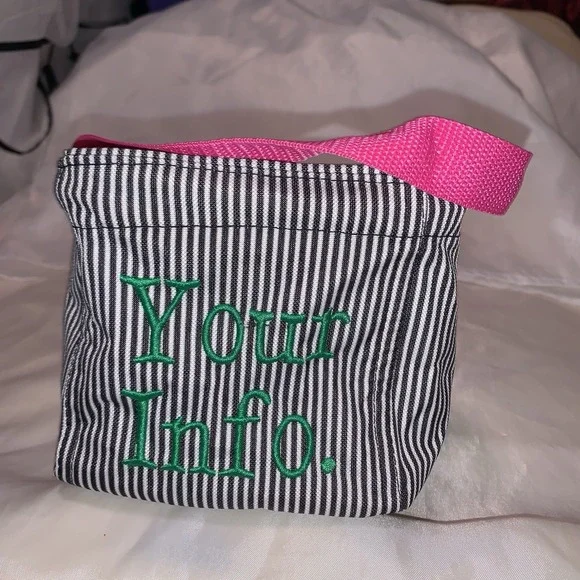 Thirty One Little Carry All Caddy Positive Vibes Spring Rainbow Green GIFT