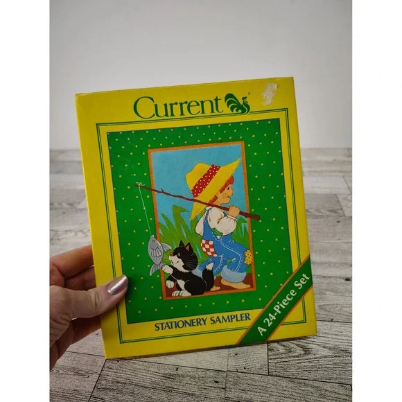 Current Stationery Sampler Set Vintage Note Cards Envelopes Paper Retro