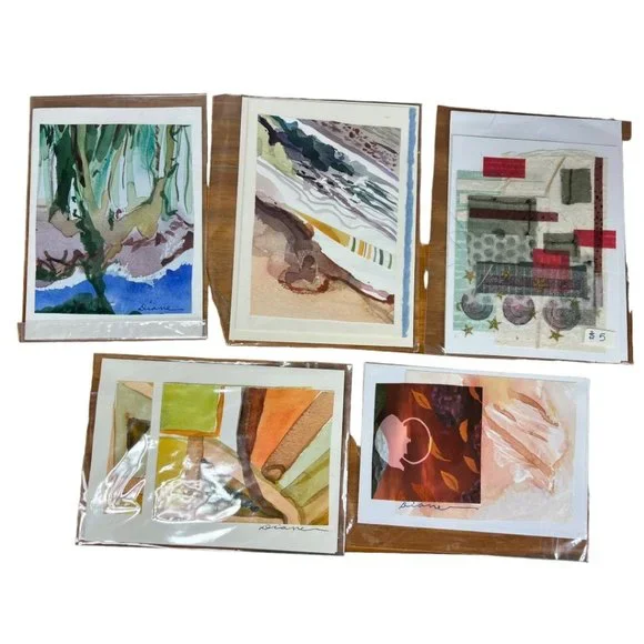 Bundle‎ of Artistic Greeting Cards