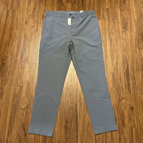 Banana Republic Pants Flat Front Stretch‎ Slim Fit China Blue 1557516 NWT