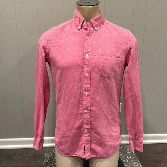 Banana Republic Men’s Small Casual Button Down Shirt Pocket