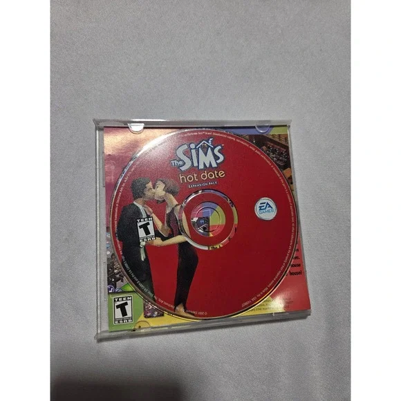 The Sims Hot Date Expansion Pack PC Game‎ CD-ROM 2001 EA Games Vintage Retro