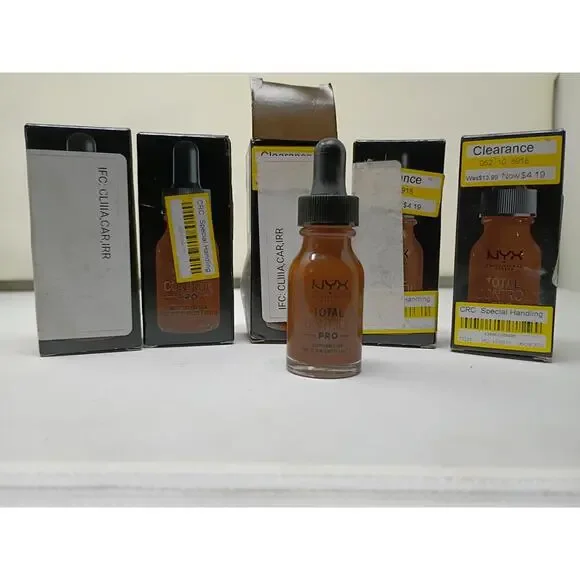 NYX Total Control Pro Drop Foundation - Cocoa (5 Pack)