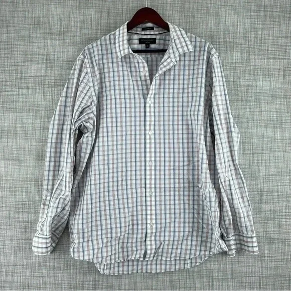 Banana Republic slim fit Shirt Button Down Long Sleeve Mens Size XL 3474