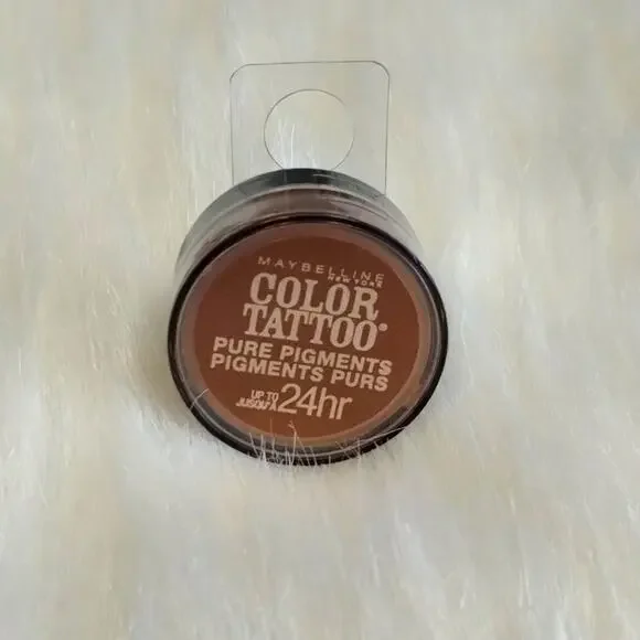 Maybelline Color Tattoo Pure Pigments 24hr Eyeshadow Breaking Bronze #35 NWT