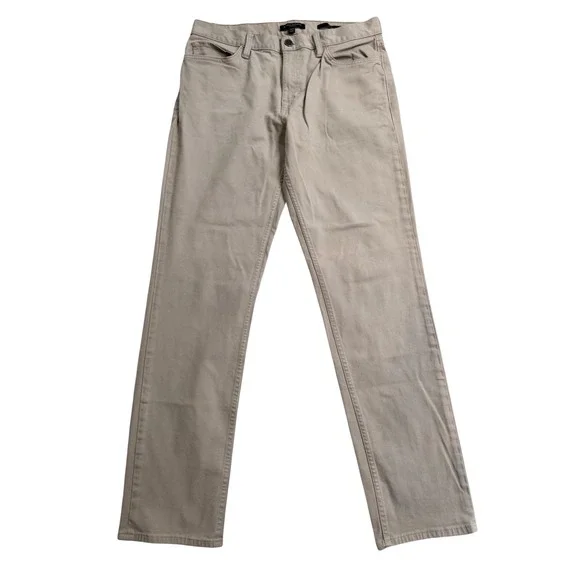 Banana Republic Traveler‎ Slim Fit Pants Mens 31x32 Tan Khaki Cotton Modal