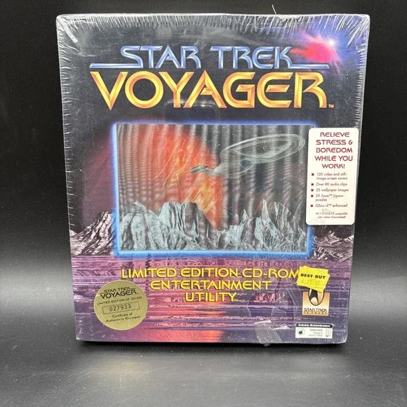 Star Trek Voyager‎ Ltd Edition #016046 Entertainment Utility PC