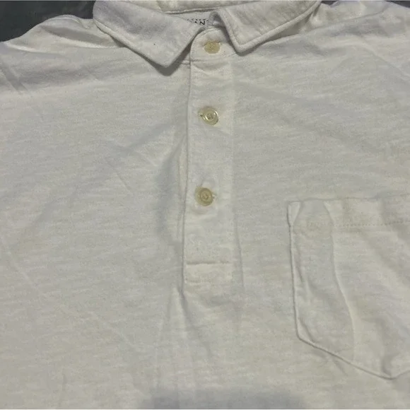 Banana Republic Men's Purple Polo Shirt Pocket Cotton Short Sleeve Size M