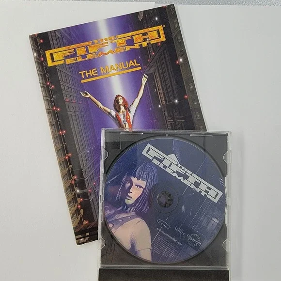 The‎ Fifth Element Pc W 95 Game + Manual Vintage No Big Box
