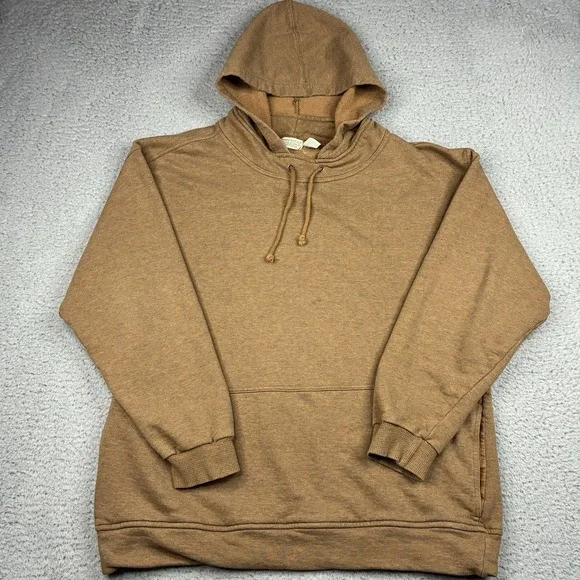Vintage 90s Banana Republic Safari Pullover Hoodie USA Made Men's XL