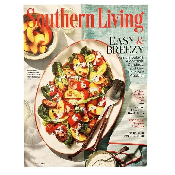 Southern Living Magazine August 2024 Easy Breezy Recipes Creative Bunk Beds