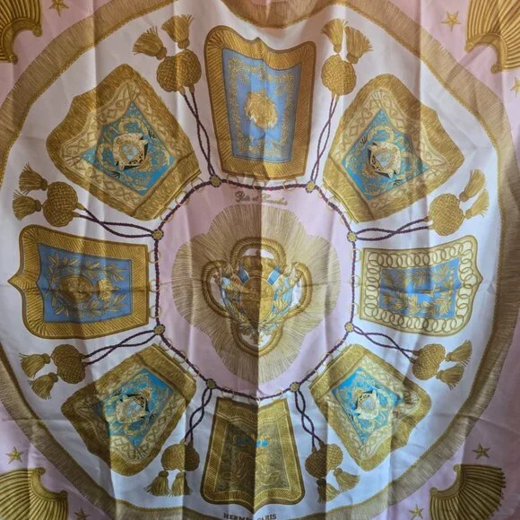 EUC Authentic Hermes Silk Scarf