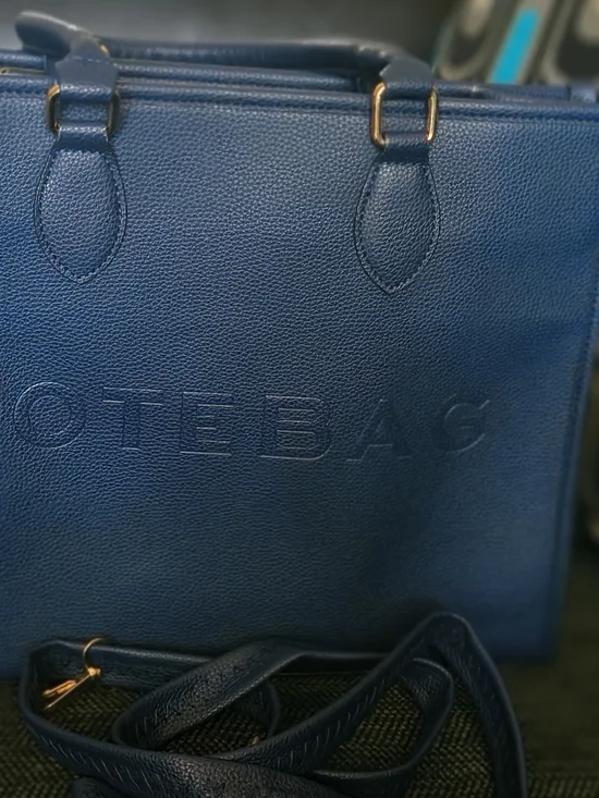 Navy Tote Bag for Women