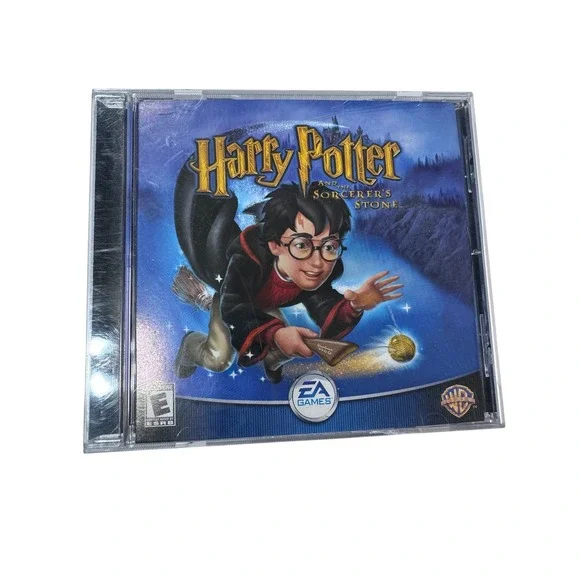 Harry Potter Sorcerers‎ Stone PC Game CD ROM EA Games Wizard Adventure Retro