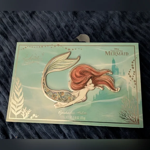 Taste Beauty Princess Ariel The Little Mermaid Eyeshadow Palette w Mirror