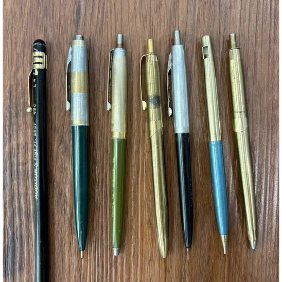 7 Vintage Advertising Pens