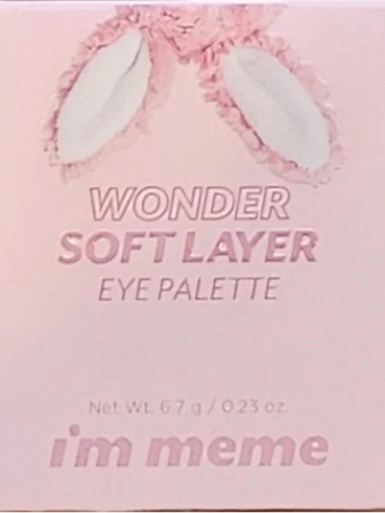I'm Meme Wonder Soft Layer Eye Palette - Pink
