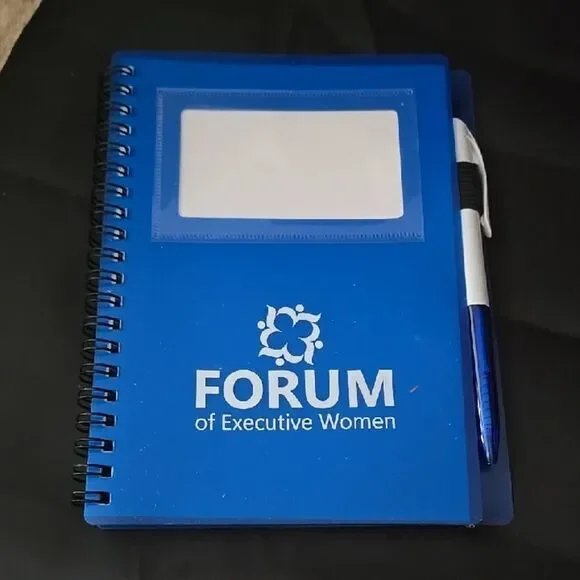 $3 W Purchase Mini Notebook Forum of Executive Women Blue And Pen Note…