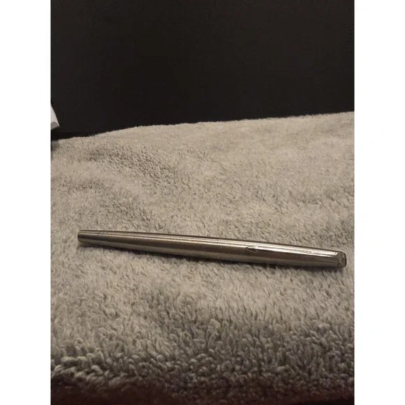 Vintage Parker Rollerball Pen Stainless Steel Writing Signing‎ Refillable