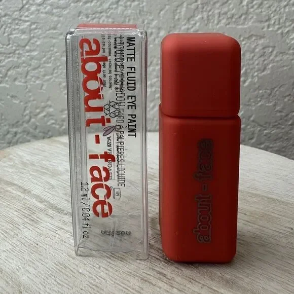 $5 🌙 About Face By Halsey Matte Fluid Eye‎ Paint In Shade Marigold BNIB