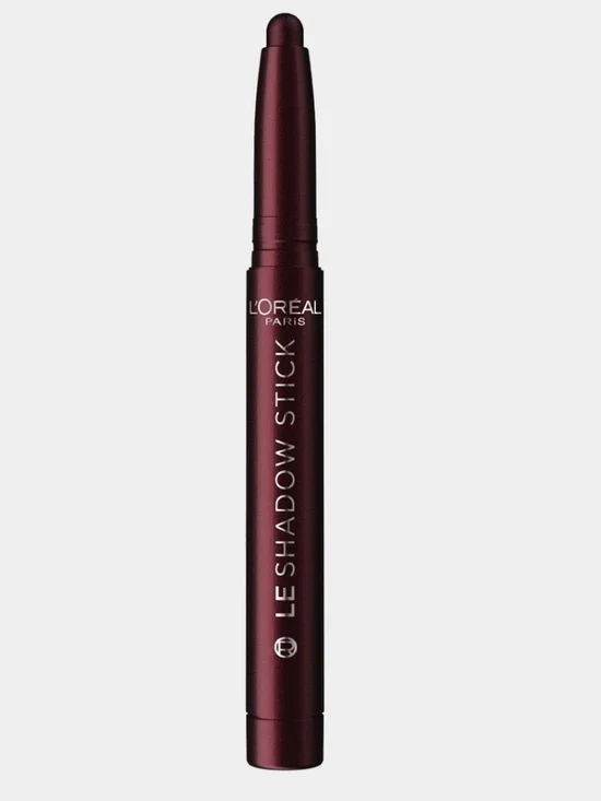 🦋 L'Oreal • 125 Starry Bordeaux Cream Eyeshadow Stick New FullSz